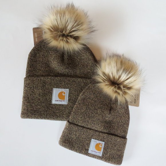 Carhartt Beanie Handmade in USA Pom Set main image 4
